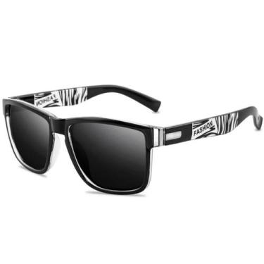 Imagem de Óculos de Sol Polarizado Esportivo Surf Vinkin UV400, Preto transparen