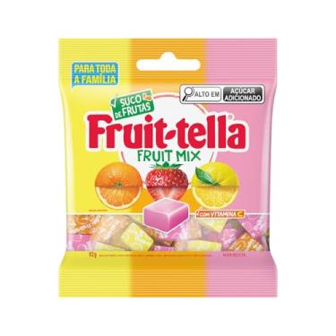 Imagem de Bala Mastigável, Fruittella, Vita C, Fruit Mix, Sabores Sortidos - 92g