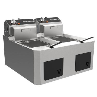 Imagem de Fritador Industrial Elétrico Venâncio VFO30E-ME De Mesa 16 Litros Óleo 127V Inox 