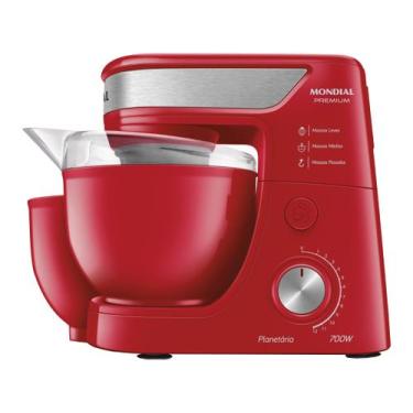 Imagem de Batedeira Planetária BP01 PR 700W 127V Vermelho - Mondial, Vermelho, 1