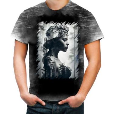 Imagem de Camiseta Desgaste Pesca Rainha da Floresta Nórdica 3 - Kasubeck Store,