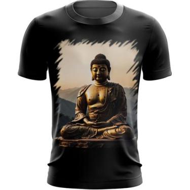 Imagem de Camiseta Dryfit Estátua de Buda Iluminado Religião 23 - Kasubeck Store