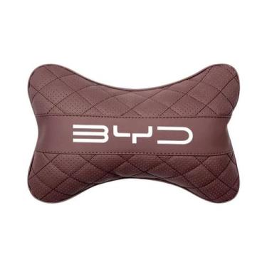 Imagem de Almofada Universal Para Apoio De Pescoço E Lombar Para Carro BYD Atto 
