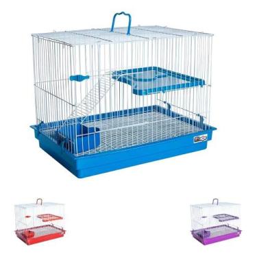 Imagem de Gaiola Coelho Chinchila Porquinho Da India Com Andar Grande - Congratu