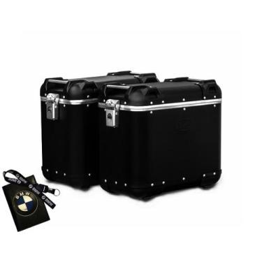 Imagem de Baú Alumínio Lateral 36L Preto Scam