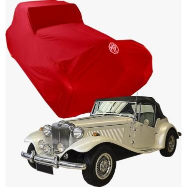 Imagem de Capa de Carro MP Lafer Tecido Lycra Premium - Cadilhe Capas, Vermelho