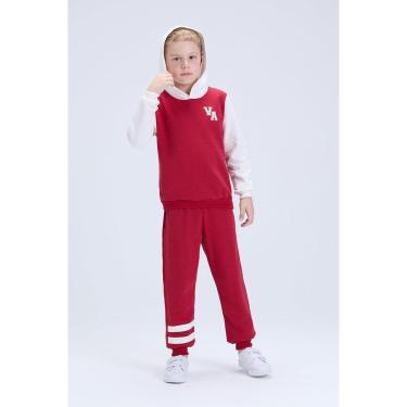 Imagem de Conjunto Infantil de Inverno Masculino Moletom VA com Capuz-Masculino