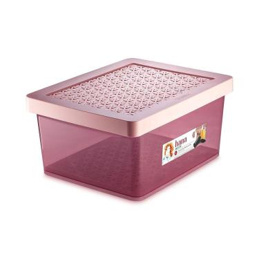 Imagem de Organizador Plástico Multiuso Hana para Organização de Quartos Banheiros e Salas em Plá...