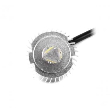 Imagem de Lâmpada Automotiva LED para Farol POWERLED 3D H7 6000K 50W 4500LM Branco Compatível com...