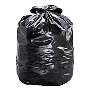 Imagem de Saco para Lixo Saco de Lixo Reforçado 100 Litros com 50 Unidades para Descarte de Resíd...