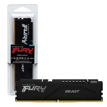 Imagem de Memória Para PC Kingston Fury Beast 32Gb 5600Mhz DDR5 KF556C40BB32 546