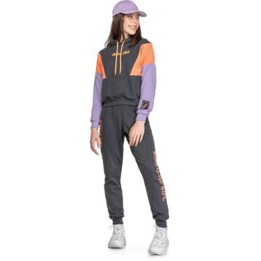 Imagem de Conjunto Moletom Flanelado Com Capuz Fechado Sem Bolso - Loja Conforto