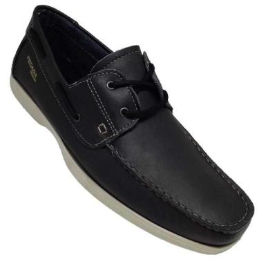 Imagem de Mocassim Pegada 141052 Masculino - Preto, Preto, 42
