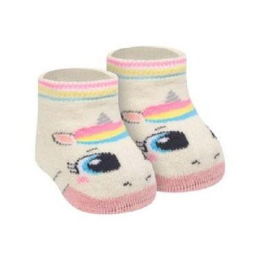 Imagem de Meia recém nascido selene - estampada menina