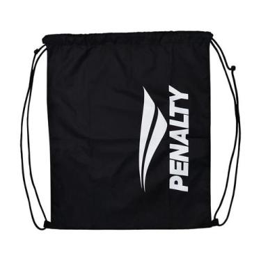 Imagem de Mochila Academia Bolsa Saco Treino Futebol Alça Penalty Cor:Branco, Br