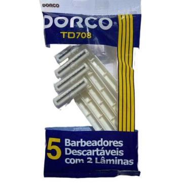Imagem de KIT 10 Pacotes Aparelho de Barbear com 05 unidades Dorco