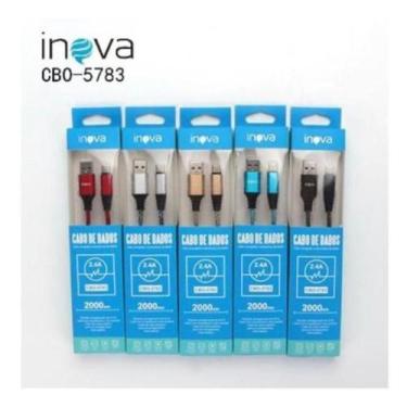 Imagem de Cabo Usb v8 inova, Branco