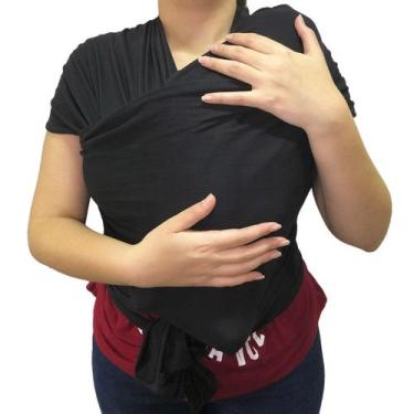 Imagem de Sling Wrap para Bebê 100% Algodão - Mantenha Seu Tesouro Perto do Cora