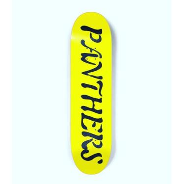 Imagem de Shape Skate Panthers - Panthers skateboard , Amarelo, 8.25