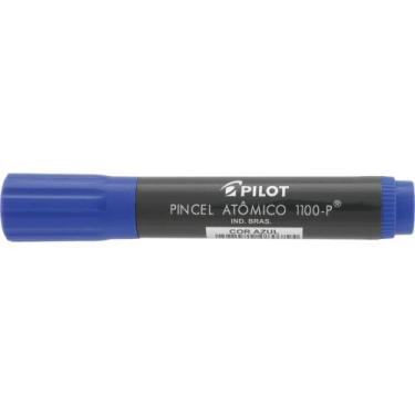Imagem de Pincel Marcador Permanente Atomico 1100P Azul Recarreg. CX.C/12 - Pilo