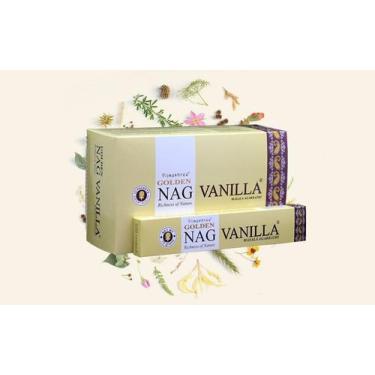 Imagem de Incenso golden massala nag vanilla  - vijayshree