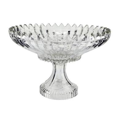 Imagem de Centro de mesa Brazilia vidro com pé 29,5x20cm -L Hermitage - L'Hermit