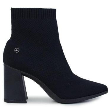 Imagem de Bota Feminina Dakota Malha Preto - D2471, Preto, 37