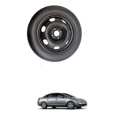 Imagem de USADO: Roda Estepe 4x108 Citroen C4 Hatch Pallas 2007 A 2013 Preto - C