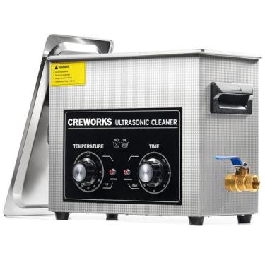 Imagem de Limpador ultrassônico CREWORKS 6,5 L 120 W 1,7 gal para Tools Watch