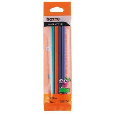 Imagem de Kit Lápis Grafite Tabuada- HB - Polybag C/4 un - Bazze