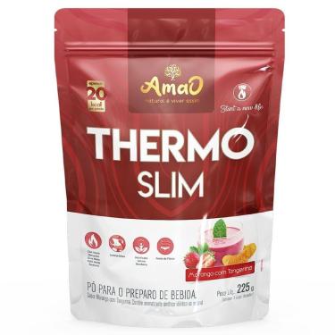 Imagem de Thermo Slim 225g Amao Nutrition Sabor: Morango C/ Tangerina;Tamanho:Único;-Unissex