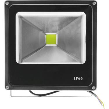 Imagem de Kit 2 Refletor De Led Externo Jardim Fachada Muro 20W Bivolt - Solarli