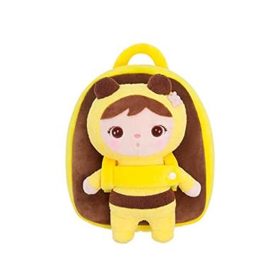 Imagem de Mochila Metoo Infantil Linda + Boneca, IBMKIDS (Amarela)
