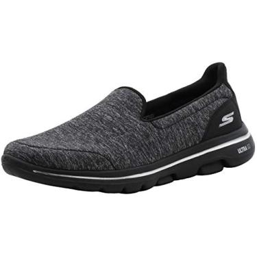 Imagem de Skechers Go Walk 5 Honor feminino, Preto/preto, 10 Wide