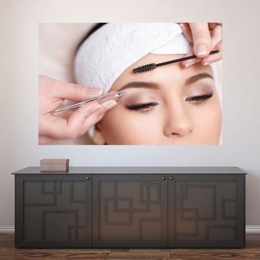 Imagem de Painel Adesivo de Parede - Design de Sobrancelhas - 984pnm