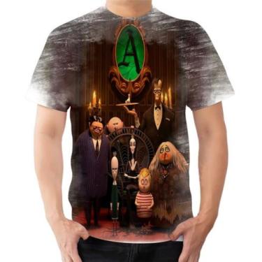 Imagem de Camisa Camiseta Família Addams Monstrons Lenda Desenho - Estilo Kraken