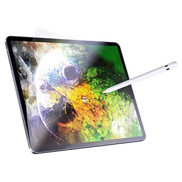Imagem de LENTION Paperfeel Protetor de tela fosco de alta sensibilidade ao toque, antiarranhões, compatível com Apple Pencil para iPad Pro de 11 polegadas 2018/2020/2021, novo iPad Air4 de 10,9 polegadas