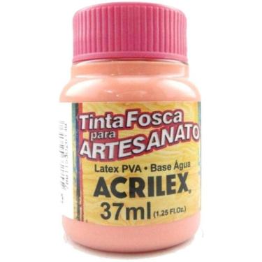 Imagem de Tinta Acrilex Fosca Artes. 37 Ml 829 Flamingo