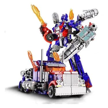 Imagem de Transformers Optimus Prime Robo Brinquedo Action Figure