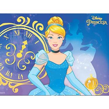 Imagem de Painel Festa Infantil em Tnt Cinderela Para Aniversário