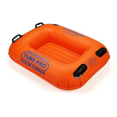 Imagem de Tube Pro Bolsa térmica premium Orange River 50 litros - resistente, de nível comercial, inflável