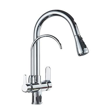 Imagem de Torneira de pia de água pura de cozinha, torneira de filtro de rotação 360, torneira de saída de saída, torneiras misturadoras, Torneira, 4, China