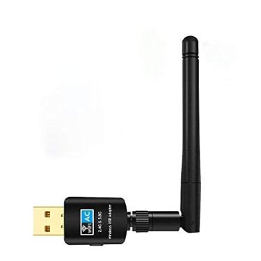 Imagem de KuWFi 600Mbps USB Wifi Adapter 5.8GHz+2.4GHz USB Wifi Receiver Wireless Network Card usb wifi High Speed Antenna Wifi Adapter