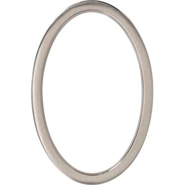 Imagem de Distinctions 844700 níquel escovado atualizado 12,7 cm flutuante número 0, modelo antigo