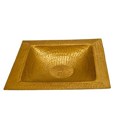 Imagem de Centro de Mesa Metal Dourado 42x42cm Premiere