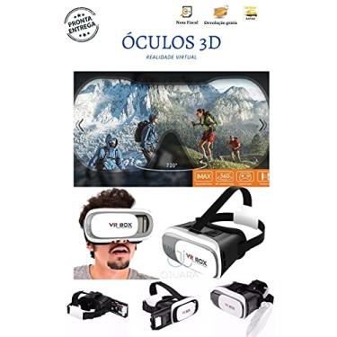Imagem de Óculos Realidade Virtual 3D com controle para Smartphone VR Box