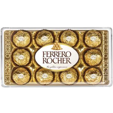 Imagem de Bombom Chocolate Ferrero Rocher T12 Display 12X12,5G 150G