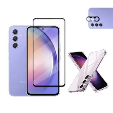 Imagem de Kit Capa, Película 3D e Lente da Câmera Para Galaxy M54 5G