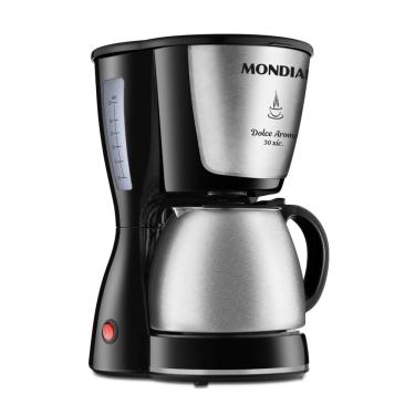 Imagem de Cafeteira Mondial Dolce Arome 800W Preto/Inox 220V C-37-JI-30X
