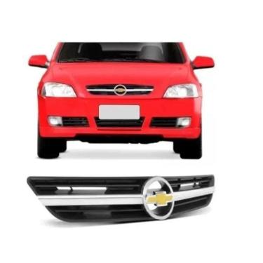 Imagem de Grade Central Radiador Astra 2003 A 2011 Com Friso